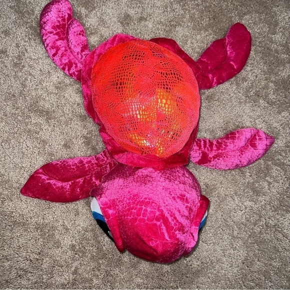 Goffa International Pink Plush Sea Turtle Stuffed Animal - Picture 4 of 11